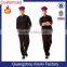 hot sale white black color cotton or polyester fabric waitress waitor restaurant chef uniform