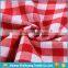 Hot Sale 100% Cotton Shirt Fabric Yarn Dyed Plaid Fabric for School Uniforms