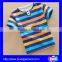 100%cotton stripe printed kid t shirt wholesale colors printing t shirt