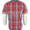 2015 hot sell wholesale high quality plaid mens flannel shirt