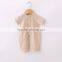 Wholesale Quality Baby Clothing Organic Cotton Onesie Baby Romper Plaid