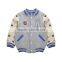 High quality fashion long sleeve baseball jacket children european style winter coat