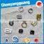 Underwear accessories adjustable metal bra rings sliders and hooks