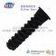 Railway Screw Dowel For Railroad System, Nylon PA66 Railway Screw Dowel, Top quality OEM Railway Screw Dowel