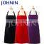 Multicolor customized logo unisex waterproof kitchen apron for adults