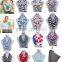 2017 knitted scarf Chevron printed nursing infinity scarf