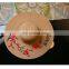 Summer Embroidery Plum Blossom Sunshade Hat Sunscreen Large Eaves Straw Hat