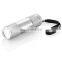 Replaceable Battery Led Flashlight Torch 3*AAA Battery Led Flashlight