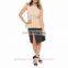 Felling Pretty Peplum Top Beige Ladies Casual Clothes For Summer