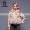 Short Style Russian Fur Coats Double Face Lamb Real Leather Jacket