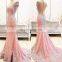 2017 Free Shipping Sexy Mermaid Prom Dresses vestidos de noiva Evening Gowns New Arrivals