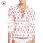 custom made sublimated long sleeve upf 50 women spandex lycra rash guard
