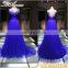 China supplier night ball gown evening dress with embroidered breast flower