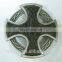 cheap price western christmas cross belt buckles