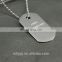 arts and crafts titanium dog tag for people
