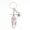  Golden China Supplier Great Quality Rhinestone Alphabet Key Chain ,Volleyball Skull Keychain
