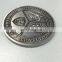 zinc alloy die casting custom medal antique silver/antique nickel sports coin