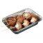 Roasting Pans for Ovens (800 ML), Aluminum Disposable Pans, Aluminum Pans for Toaster Oven, Chafing Pans Disposable, Foil Pans for BBQ, Baking, Parties [100 Pack]
