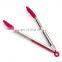 Heat Resistant Kitchenware BBQ Silicone Tongs for Cooking