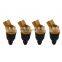 OEM 550cc Yellow Side Feed Injectors For Subaru Sti WRX GC8 16600-AA170*4