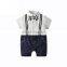 Wholesale organic cotton plain blank baby romper with lowest price