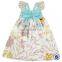 Girl Boho Pearl Sleeve Dress With Pockets Baby Girl Summer Dress Baby Boutique Wholesale China
