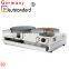 commercial CE double plates electric crepe maker pancake maker