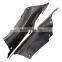 Cafe Racer Motorcycle Carbon Fiber UV Coating Fairing Air Duct Tube Cover For Honda CBR1000RR CBR 1000 RR CBR1000 RR 2012-2015