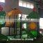 kids plastic slide cosmetic plastic tube shanghai go karts for amusement park playground JMQ-18151A