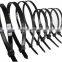 Hampool High Quality Black 9.0*820MM Eco Flexible Self-locking Nylon Plastic Cable Tidy