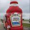 Promotion 30ft Tall Tomato Inflatable Ketchup Bottle for Advertising