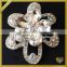 AB Color Crystal Flower Brooch Rhinestone Brooches Pin FB029