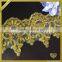 New design handmade flower trim embroidered sequin lace applique FHA-041