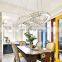 Zhongshan lighting factory energy saving light source crystal pendant light