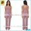Simple Design Round Neckline Women's Sleepwear