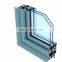 Champagne anodized aluminium Window Profile