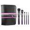 Black bag 5pcs makeup brushes goat hair makeup brushes goat hair wholesale makeup brushes goat hair