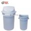 Taizhou Huangyan Factory price  good quality trade assurance large size PP/HDPE injection plastic dustbin molding