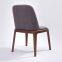 Replica poliform grey wood solid grace dining chair  modern dining room sets oak dining chairs