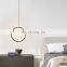 Simple modern geometry pendant light for decorate