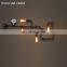 Steam Punk Loft Industrial Iron Water Pipe Wall Lamp E27 LED Wall Lights for Restaurant Bar Cafe