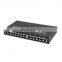 Tanghu Fiber Switch 12 Ports 10//100/1000Mbps POE With 2 Uplink 1000M Network