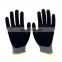 18Gauge Cut Level 3 Abrasion Resistant Gloves With Reinforced Thumb Crotch Sandy Nitrile Finished Palm For Cable Handling Work