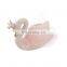 Custom Pink Swan Animal Shape Ceramic Saving Money Box Coin Piggy Bank for Girl Boy Kid Children