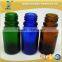 glass bottle 10ml blue bottles with pump cap