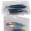 2021 new factory price  artificial soft  bait set fishing lure saltwater plastic lure with jig head soft mackerel lure