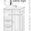 Bathroom Storage Cabinet with 4 Drawers and Adjustable Shelves