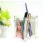 Clear Acrylic Pen Pencil Holder with Photo Frame Makeup Brush Holder