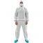 Non Woven Disposable Coverall Isolation Coveralls Jumpsuit