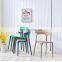 Wholesale china cheap PP cheap white plastic stacking chairs